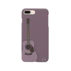 詩欲のAcousticGuitarスマホカバー【mud red】 Smartphone Case