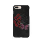 roji's secret shop 🥀のチョウチョトバラ 🥀 Smartphone Case