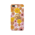 MIYO's SHOPの花とトイプードル Smartphone Case