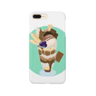 blueHawaiiのチョコレートパフェ  グリーン Smartphone Case