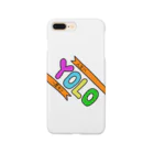 moo9(ﾓｰﾅｲ)のYOLO white スマホケース