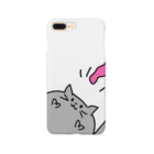 kamomentoのねこじゃらしが取りたいデブにゃん Smartphone Case