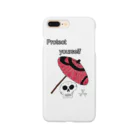 GOD TV MEAT OIL'S brand SUZURI内空中店舗のProtect yourself Smartphone Case