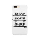 ラクガキ工房のSnow Skate Surf スマホケース