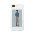 砂子sunakoの青色女の子 Smartphone Case