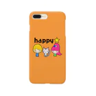 ヒロミンゴフラミンゴのhappyな3人組 スマホケース