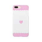 ♡ゆめちゃんのかわいいやさん♡のほわほわはーと(ぴんく) Smartphone Case