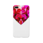 it26のabstract heart shape スマホケース