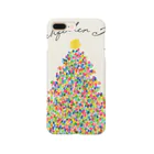 Little Artist MINAのロックフェラープラザのクリスマスツリー Smartphone Case