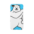 くーまんの部屋🐻のマッスル白熊💪 Smartphone Case