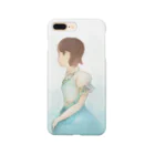 水無月じゅん の青いドレス Smartphone Case