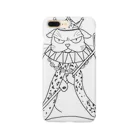 36sanのangry cat king Smartphone Case