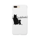 cat hand worksのねこおやこ Smartphone Case