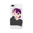 dendendoのPurpleShortGirl Smartphone Case