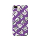 Ringo |  シュレの森　at SUZURIのNEKOS パンジーパープル/スマホケース Smartphone Case