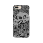 Gatto69Rossoのlucky13 白黒 Smartphone Case