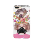 UNIREBORN WORKS ORIGINAL DESGIN SHOPの「LET'S ENDURE NOW TO KEEP CHILDREN'S HOPES」 Smartphone Case