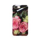 鈴屋の気まぐれ品の黄色の薔薇は金運アップの花 Smartphone Case