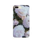 BLACKANDWHITEの白薔薇 Smartphone Case