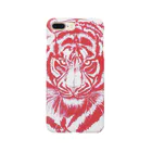 翠紀~suiki.japan~のRed Tiger  Smartphone Case