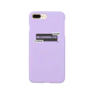 CAFE O MILKの紫のBeckoning cat（ロゴ） Smartphone Case