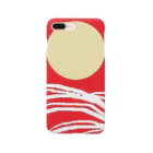 アメリカンベース のお月さん 満月　月 Smartphone Case