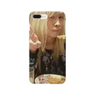 トマピー@ショコラのカレー食べながらピースするトマピー Smartphone Case