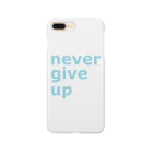 アメリカンベース のnever give up スマホケース