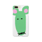 tori_doriのかおながネズミ 緑 Smartphone Case