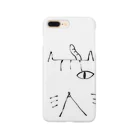 mikitoartの片目のねこ Smartphone Case