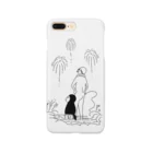 me＿ illustrationの温泉 Smartphone Case