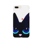 極楽鳥 月華の黒猫のアンジェリーナ Smartphone Case