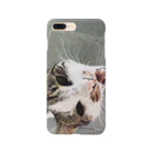 yutoyouのHungry Madagascar cat Smartphone Case