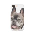 愛犬のドッグフード代を稼ぐTシャツ屋さんのにっこり犬マメ(リアル) Smartphone Case