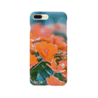 だの赤いばらの花畑 Smartphone Case