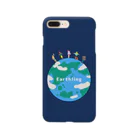 Earthlingの地球の上に立つ地球人たち Smartphone Case