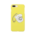 AHIRU LIFE. アヒルライフの白電話アヒルYellow Smartphone Case