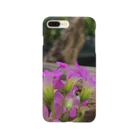 華の庭の紫片喰 스마트폰 케이스