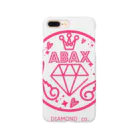 ABAX DIAMOND co.のABAX DIAMOND co. 丸型cute柄 Smartphone Case