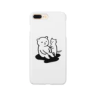 クマ小屋の思案するクマ Smartphone Case