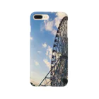 旅先pics📸の夕刻の公園の観覧車 Smartphone Case