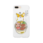 サカモトリエ/イラストレーターのコーギーと焼肉 Smartphone Case