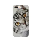 長足マンチカンのつんの猫の笑顔に癒されて Smartphone Case