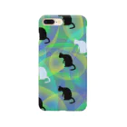 ニャムのアトリエのNEKOZE柄もん Smartphone Case