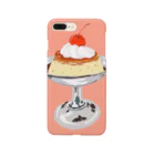 ハナ⸜🌷⸝‍チャンの喫茶店かためプリン Smartphone Case