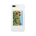 Sunny's shopのSunny's with sunflowers iPhoneケース Smartphone Case