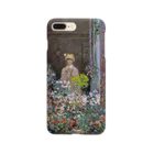 Art Baseのクロード・モネ / 1873/ Camille Monet at the Window, Argentuile / Claude Monet Smartphone Case