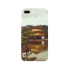 日本風景と自然風景の金閣寺 Smartphone Case