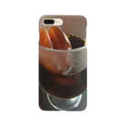 時間泥棒の珈琲豆氷のアイスコーヒー Smartphone Case