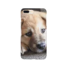 保護犬まるちゃんの柴犬　垂れ耳まるちゃん Smartphone Case